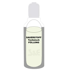 20 Liter Füllung Sauerstoff 2.5
