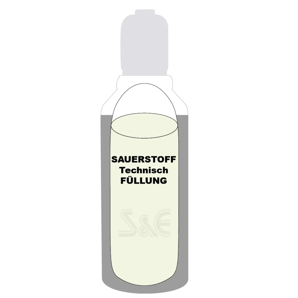 20 Liter Füllung Sauerstoff 2.5
