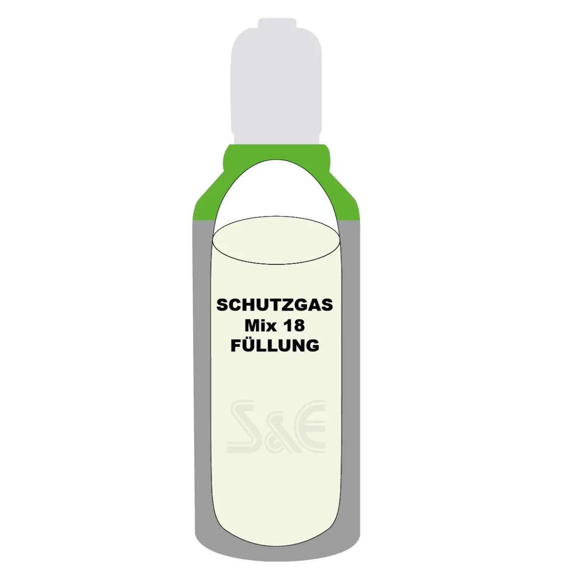20 Liter Füllung Schutzgas Mix 18