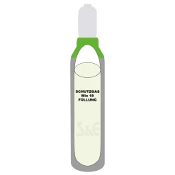 10 Liter Füllung Schutzgas Mix 18