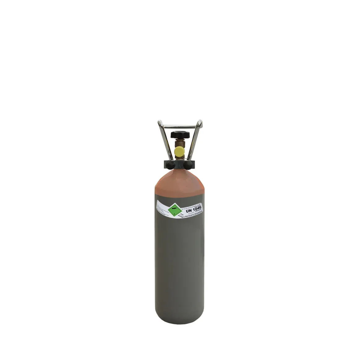 3 Liter Helium Ballongasflasche gefüllt
