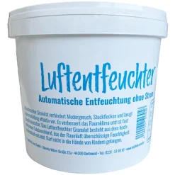 Luftentfeuchter Granulat 4,8 kg im  5 L Nachfülleimer für Raumentfeuchter