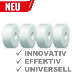 Luftentfeuchter Granulat Tabs mit Loch 4x 425g ohne Duft