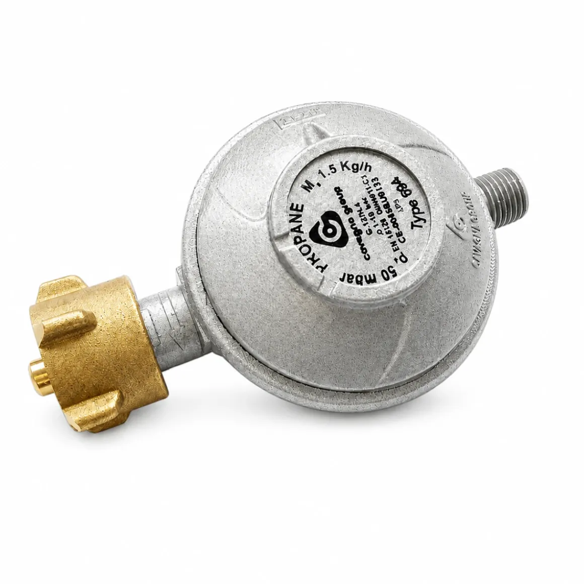 50 mbar Camping Gasregler Druckminderer