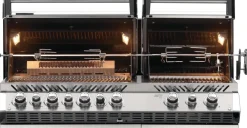 Napoleon Einbau-Grillaufsatz Prestige Pro 825 RBI mit Drehspieß