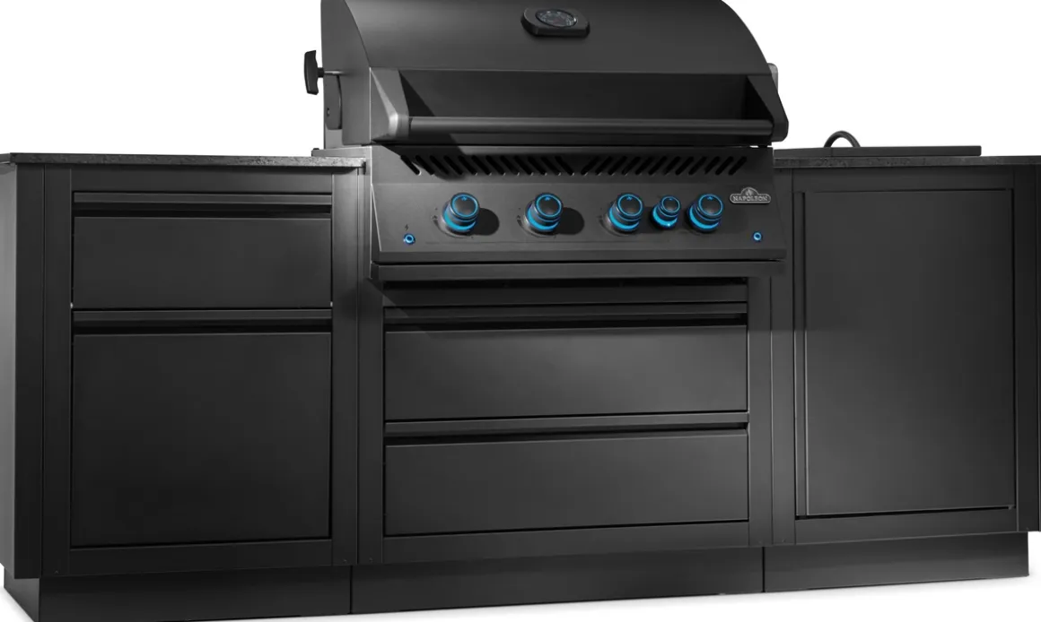 Napoleon Oasis Compact 106 Outdoorküche mattschwarz