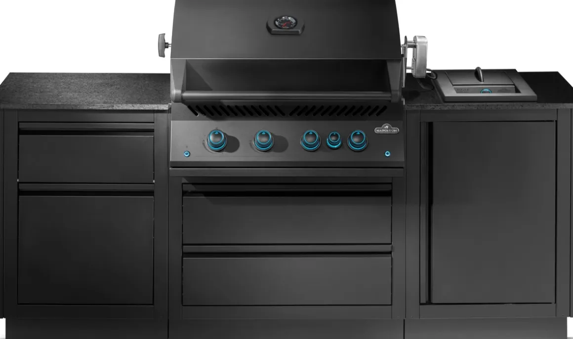 Napoleon Oasis Compact 106 Outdoorküche mattschwarz