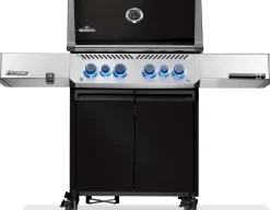 Napoleon Prestige 500 schwarz mit Sizzle Zone und Backburner