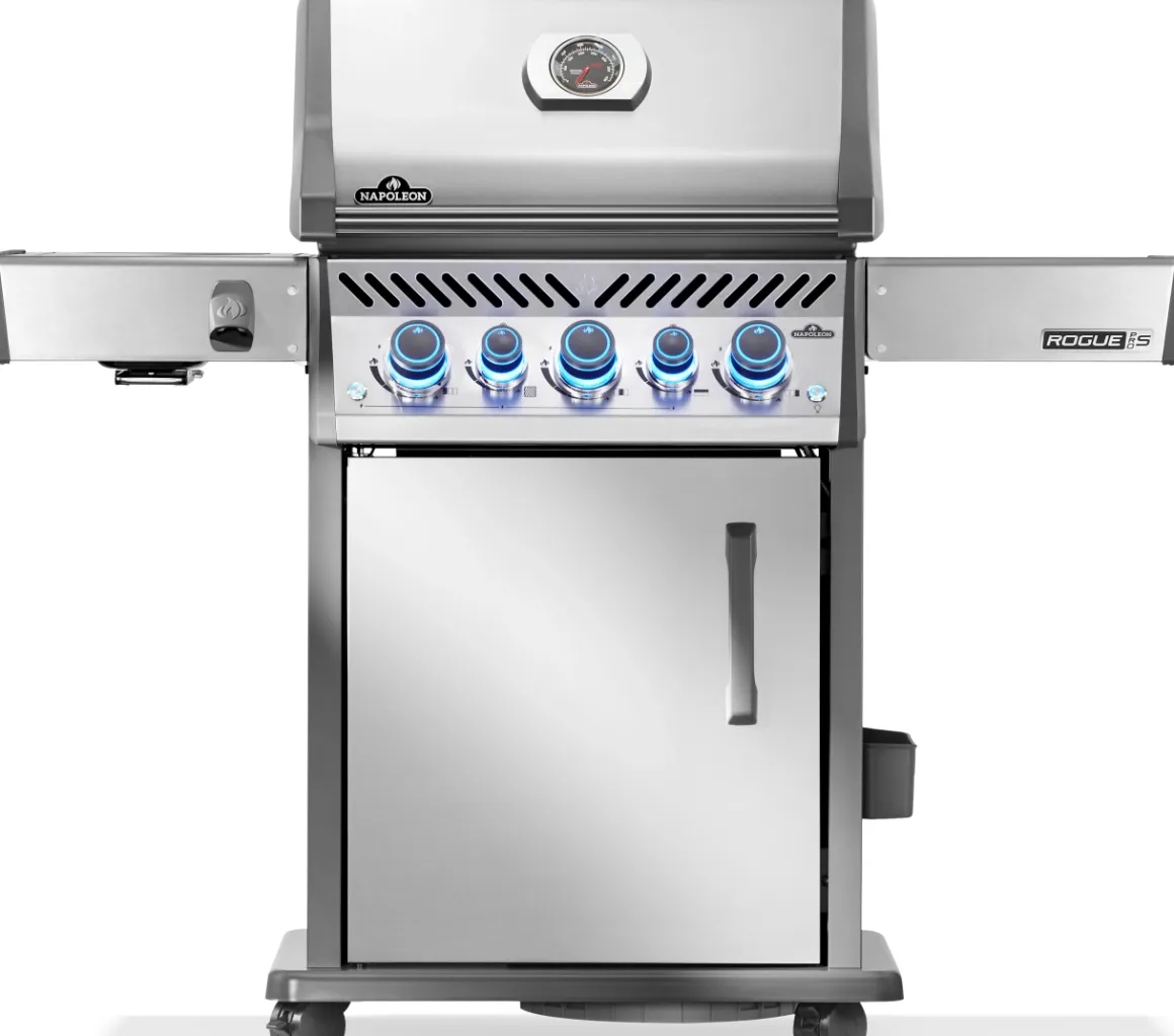 Napoleon Rogue PRO-S 425 mit Edelstahlrosten mit Backburner und Sizzle Zone