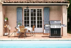 Napoleon Rogue PRO-S 525 mit Gussrosten  mit Backburner und Sizzle Zone