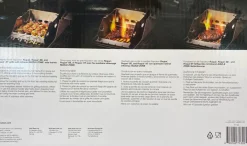 Napoleon Seitenbrenner-Windschutz klein  mit Grillspieß-Einsatz