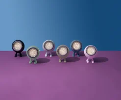 Norbitt Mr. Wattson wiederaufladbare LED Lampe - Pastell-Pink