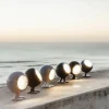 Norbitt Mr. Wattson wiederaufladbare LED Lampe -  Tiefschwarz