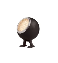 Norbitt Mr. Wattson wiederaufladbare LED Lampe -  Tiefschwarz