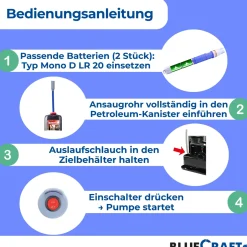 Petroleum-Wasser-Pumpe Öl Aquarium Brennstoff Ofen elektrisch