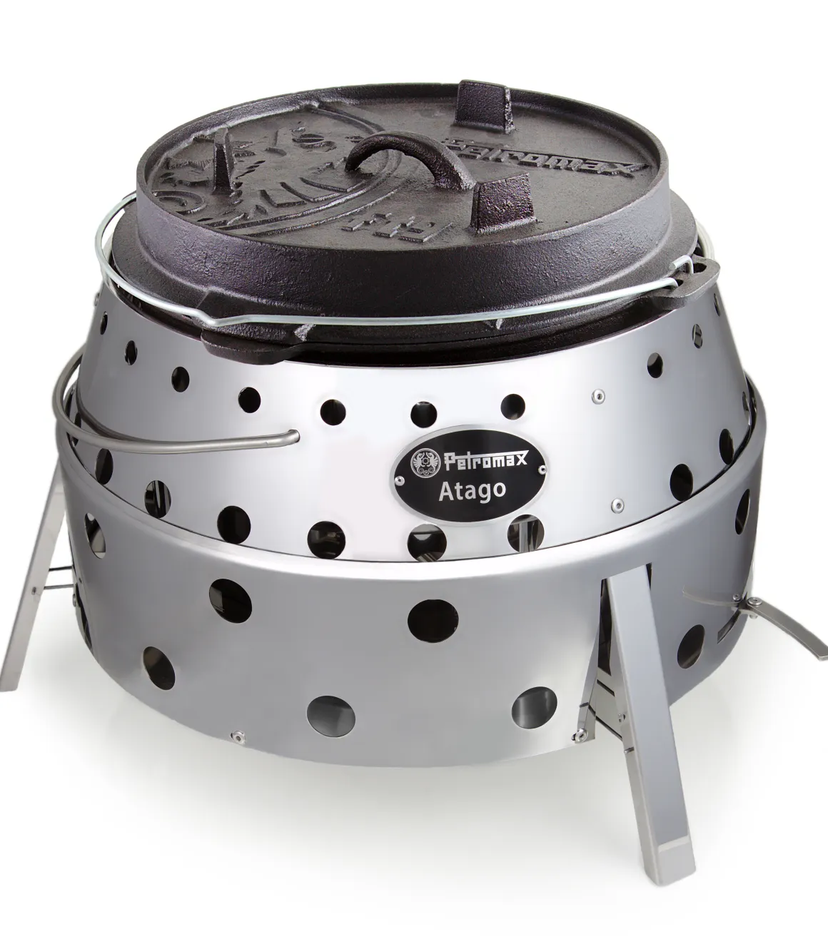 Petromax Atago Grill, Ofen und Feuerschale für z. B. den Feuertopf