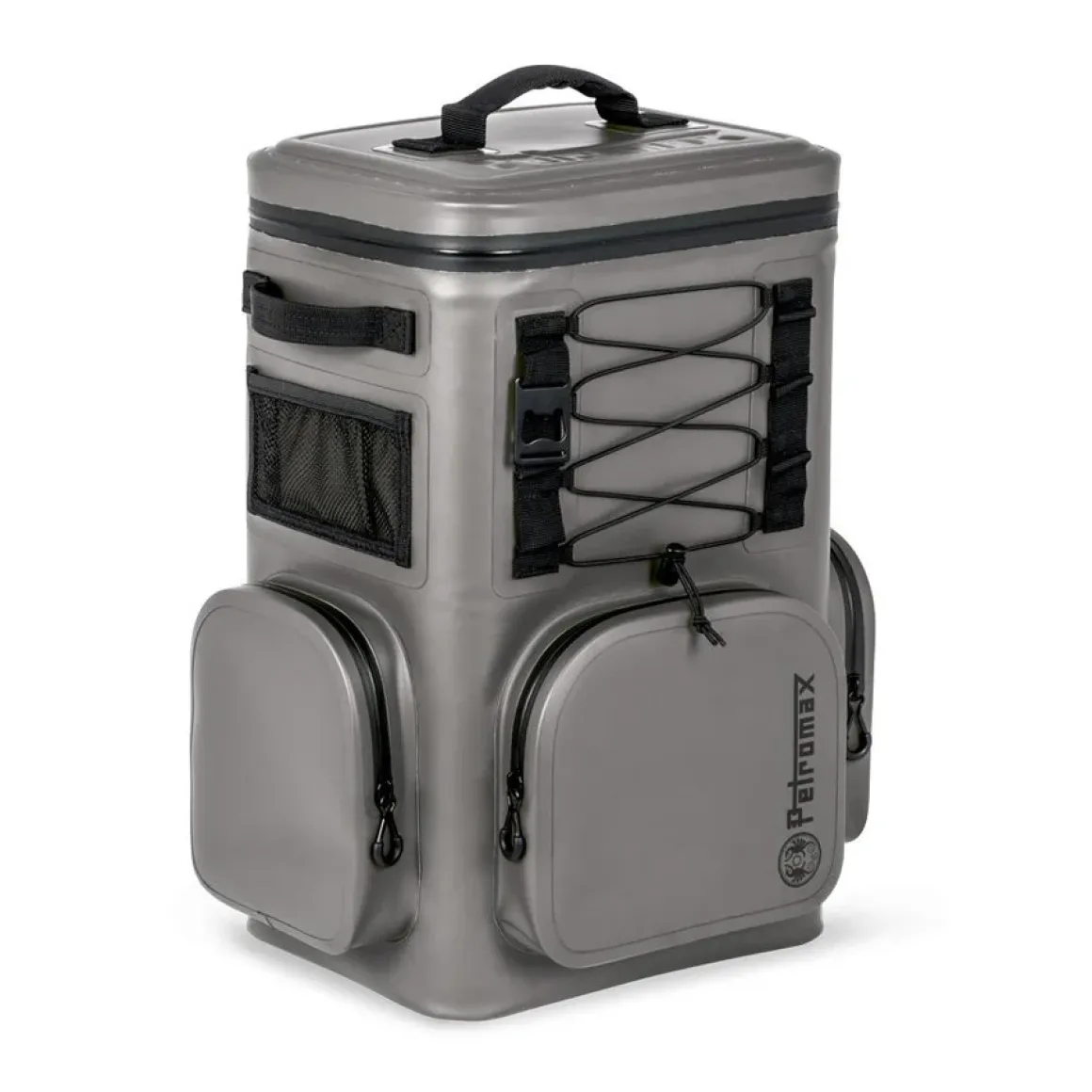Petromax Kühlrucksack robuster Outdoor-Rucksack mit Kühlfunktion 17 Liter grau