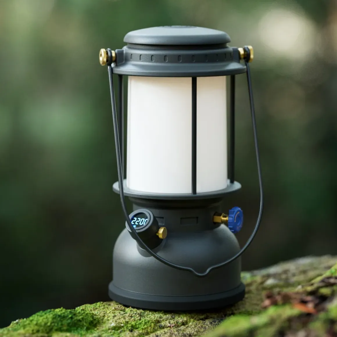 Petromax LED Laterne LM500 schwarz mit Akku
