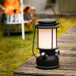 Petromax LED Laterne LM500 schwarz mit Akku