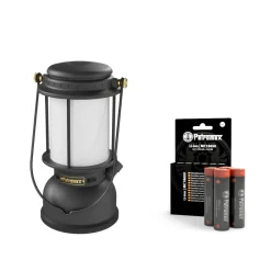 Petromax LED Laterne LM500 schwarz mit Akku