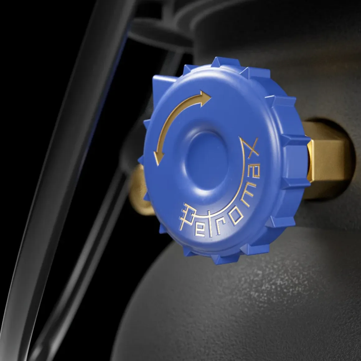 Petromax LED Laterne LM500 schwarz mit Akku