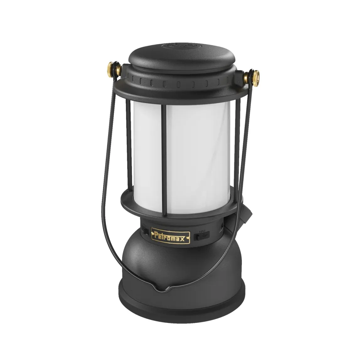 Petromax LED Laterne LM500 schwarz mit Akku