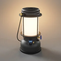 Petromax LED Laterne LM500  schwarz, robust und helle Campinglaterne