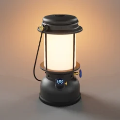 Petromax LED Laterne LM500  schwarz, robust und helle Campinglaterne