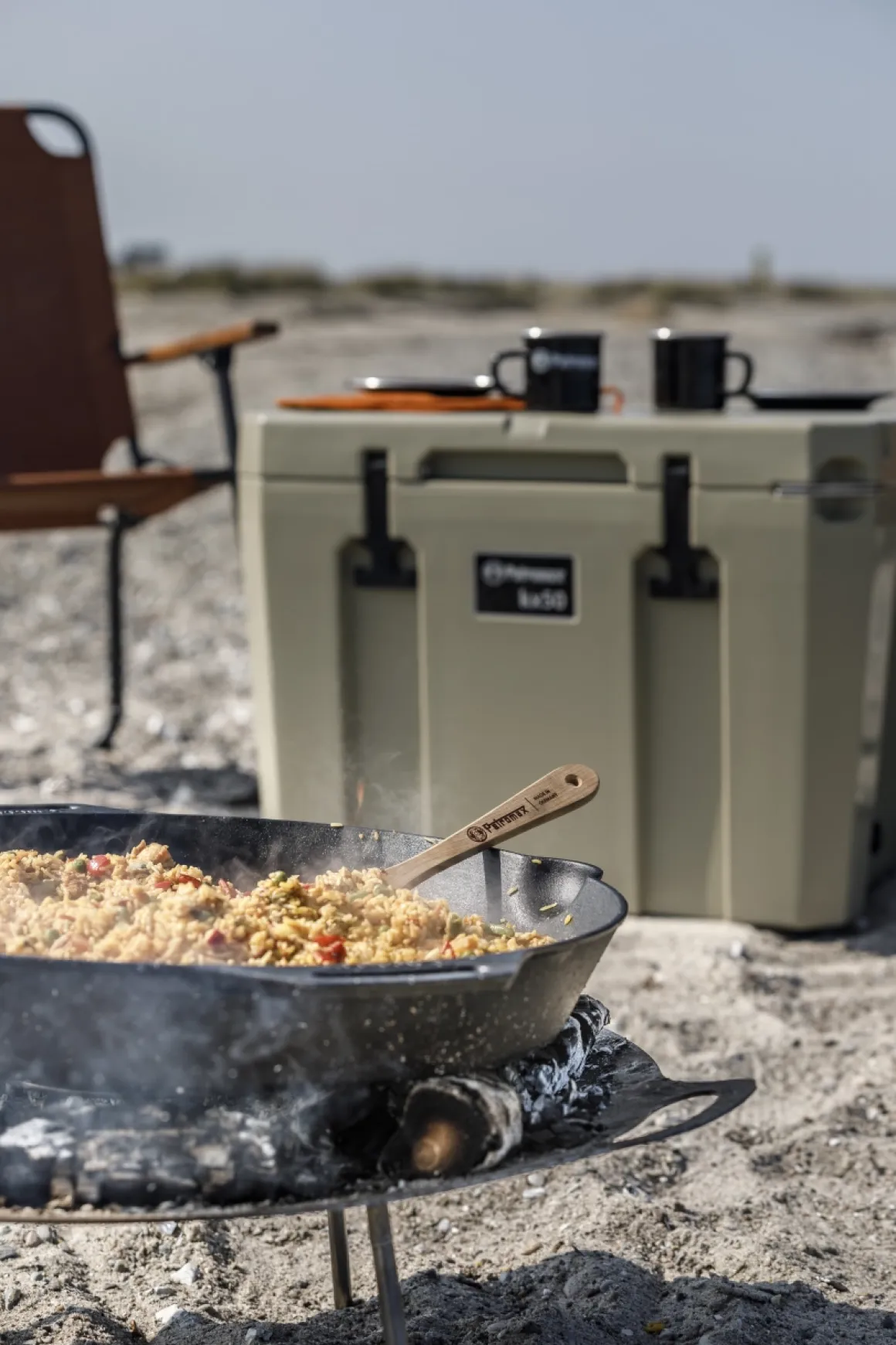 Petromax Passivkühlbox Kühlbox ohne Strom 25 Liter sand