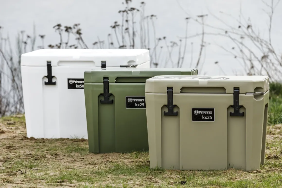 Petromax Passivkühlbox Kühlbox ohne Strom 25 Liter sand