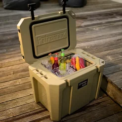 Petromax Passivkühlbox Kühlbox ohne Strom 25 Liter sand