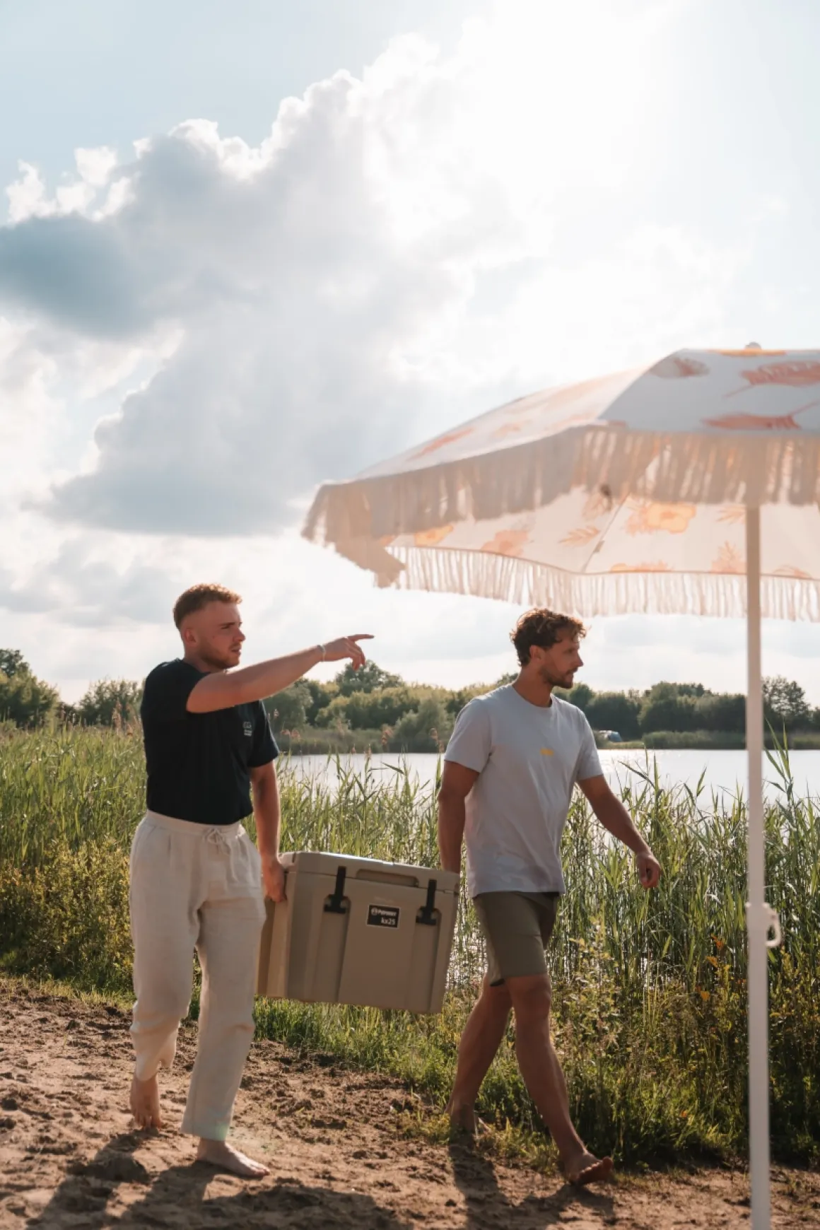 Petromax Passivkühlbox Kühlbox ohne Strom 25 Liter sand