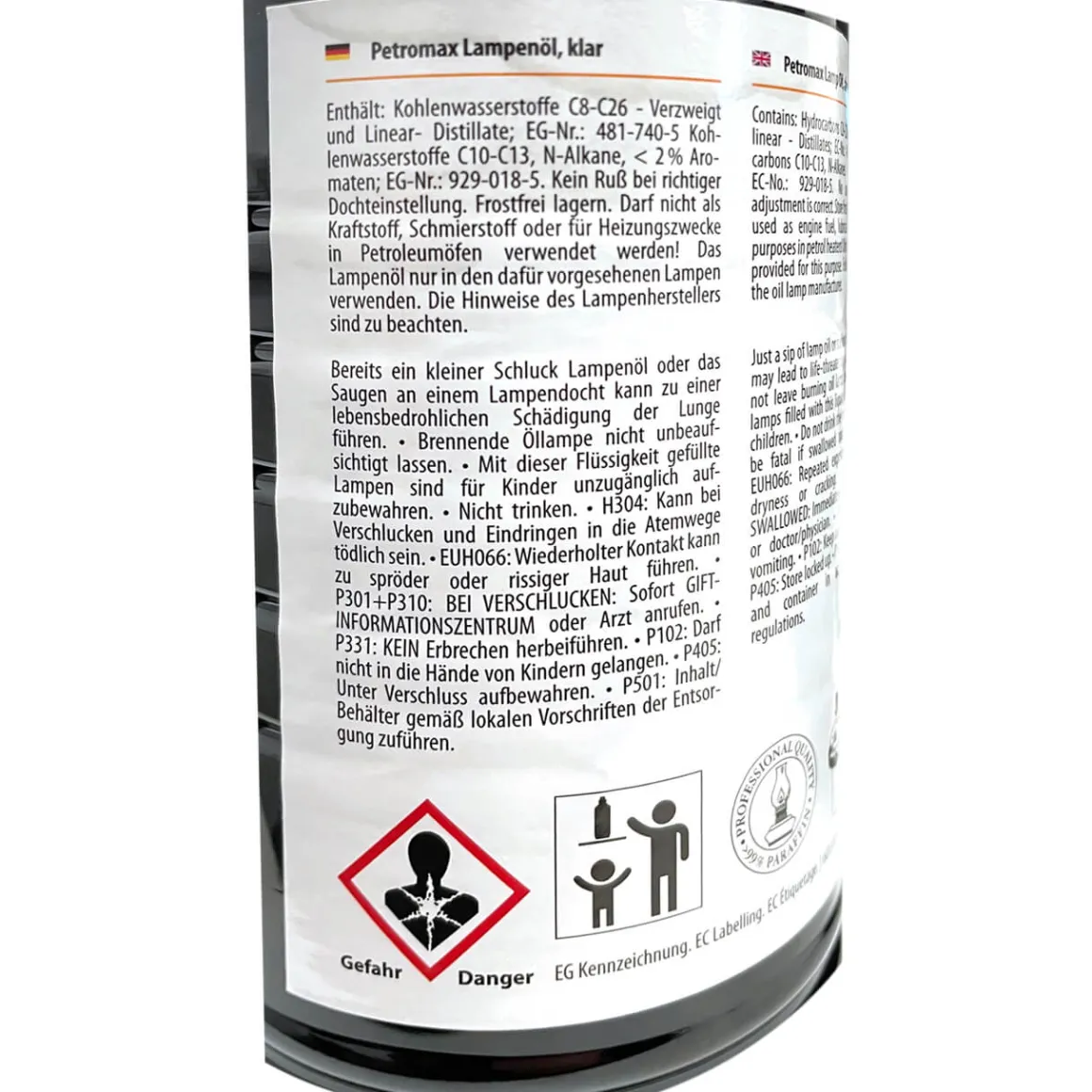 Petromax Petroleum / Paraffinöl Alkan 12x1 Liter