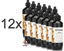 Petromax Petroleum / Paraffinöl Alkan  12x1 Liter