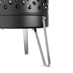 Petromax Pyron Mobile Feuertonne & Outdoor Kochstelle Black Edition