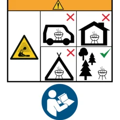Petromax Pyron Mobile Feuertonne & Outdoor Kochstelle Black Edition