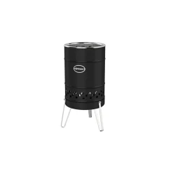 Petromax Pyron Mobile Feuertonne & Outdoor Kochstelle Black Edition