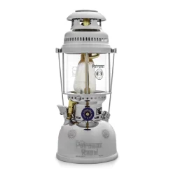 Petromax Starklichtlampe | Petroleumlampe  Chrom mit Reflektorschirm
