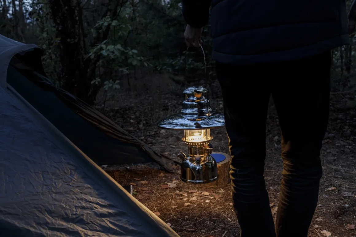 Petromax Starklichtlampe | Petroleumlampe HK500 Chrom