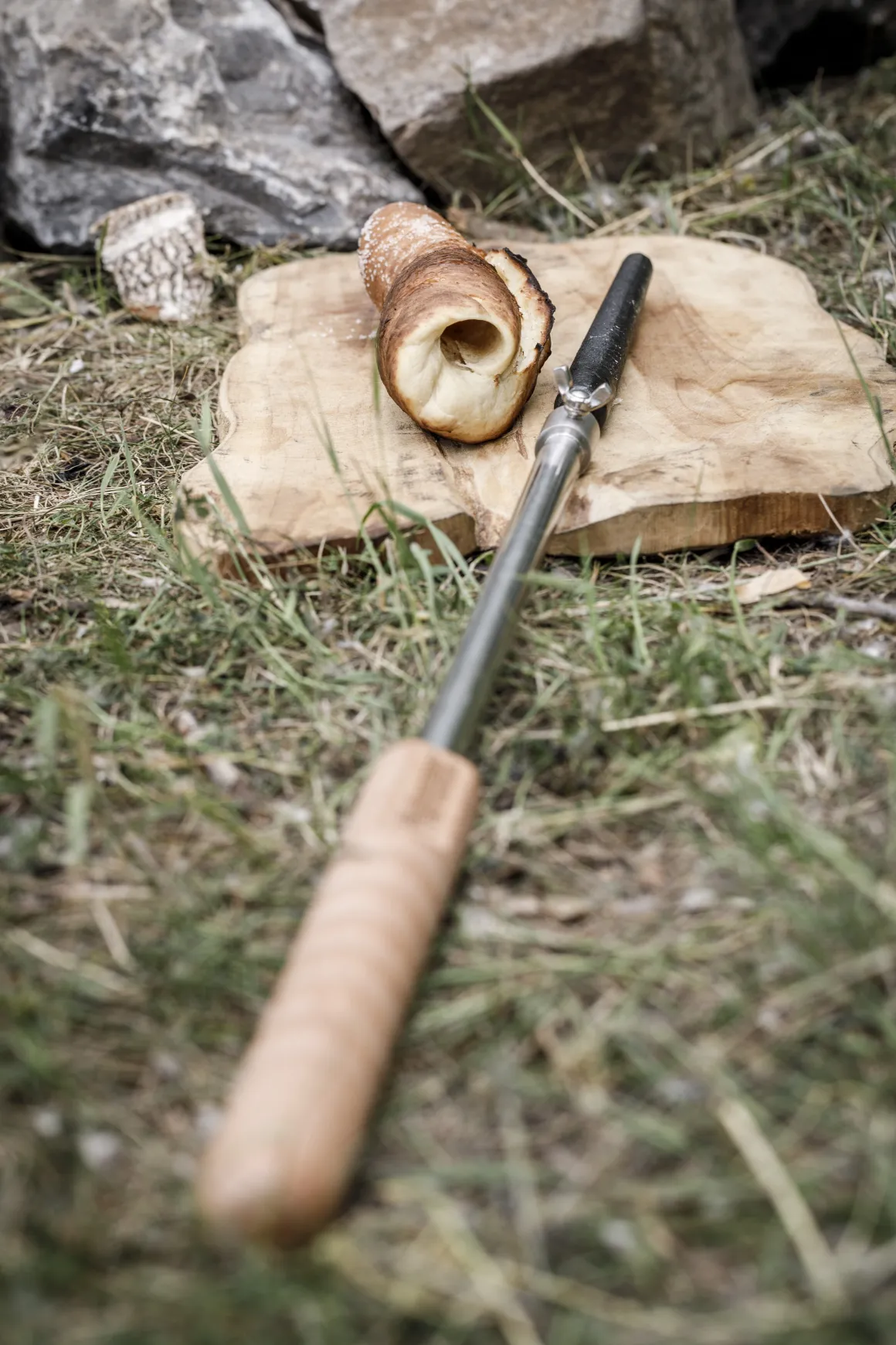 Petromax Stockbrot Spieß mit Gusseisenspitze