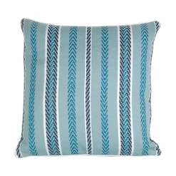 Polster Manufaktur Lemgo Cocktailkissen 50x50cm -  Hellblau