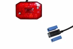 Positionsleuchte rot C5W 12V & 24V  Ø65x60mm E9 Geprüft