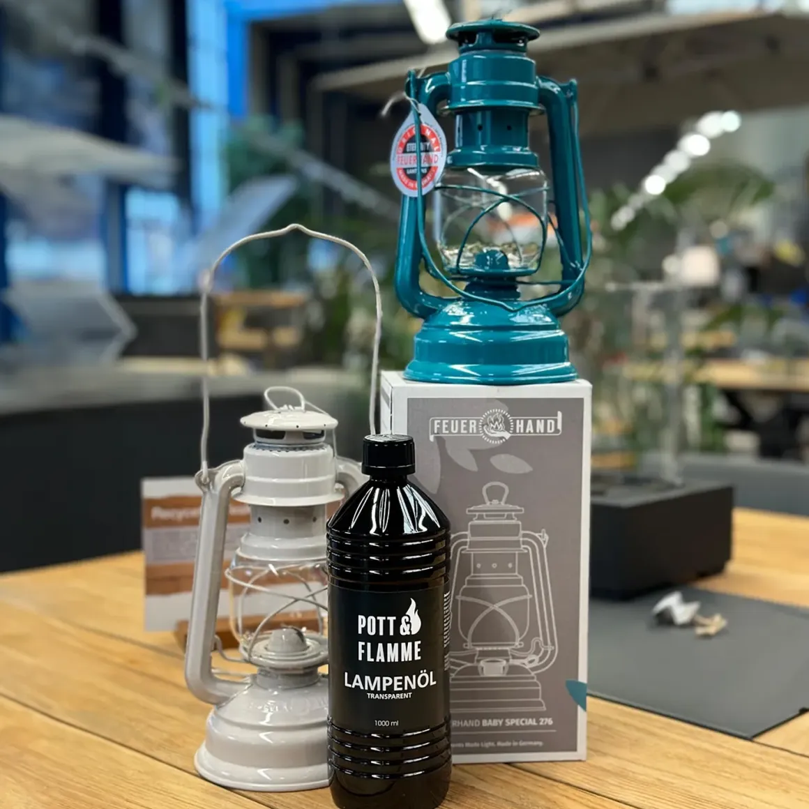 Pott & Flamme Lampenöl Paraffin 1000 ml transparent