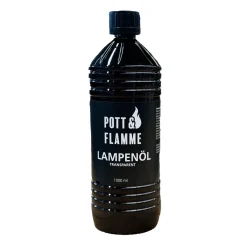 Pott & Flamme Lampenöl Paraffin 1000 ml transparent