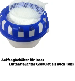 Raum Luftentfeuchter Box CA 70  mit 5x 1kg Granulat Nachfüllbeutel