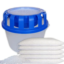Raum Luftentfeuchter Box CA 70  mit 5x 1kg Granulat Nachfüllbeutel