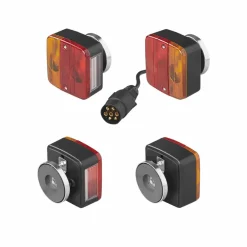 Rückleuchten-Set mit Magneten  - 7,5 m