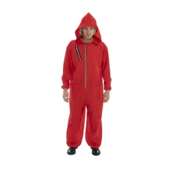 Roter Overall  Größe 164 cm