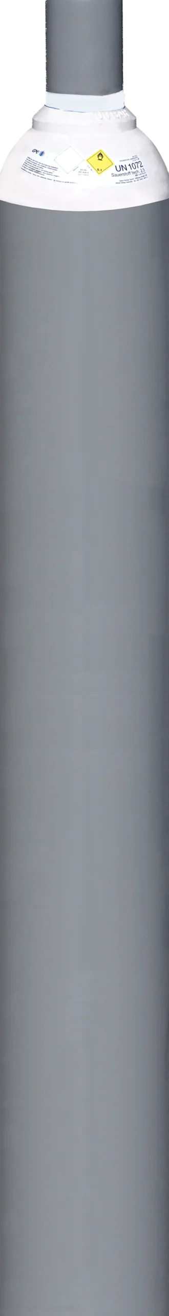 Sauerstoff Flasche 50 Liter gefüllt