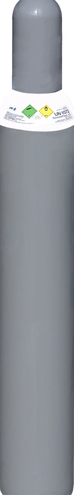 Sauerstoff Flasche 10 Liter gefüllt